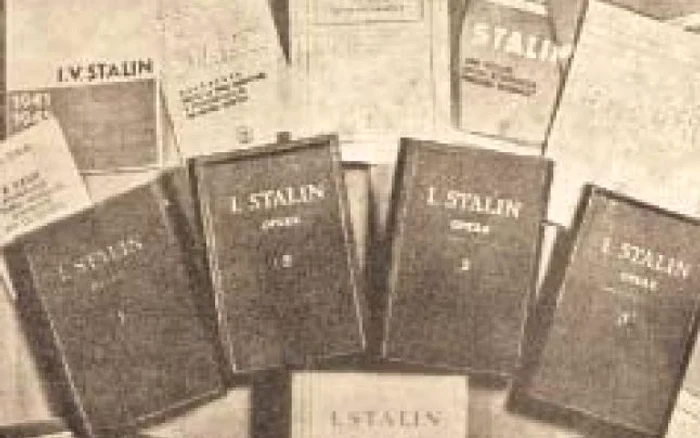 Cărţile lui Stalin ocupau spaţiile centrale din librăriile  româneşti la începutul anilor ’50