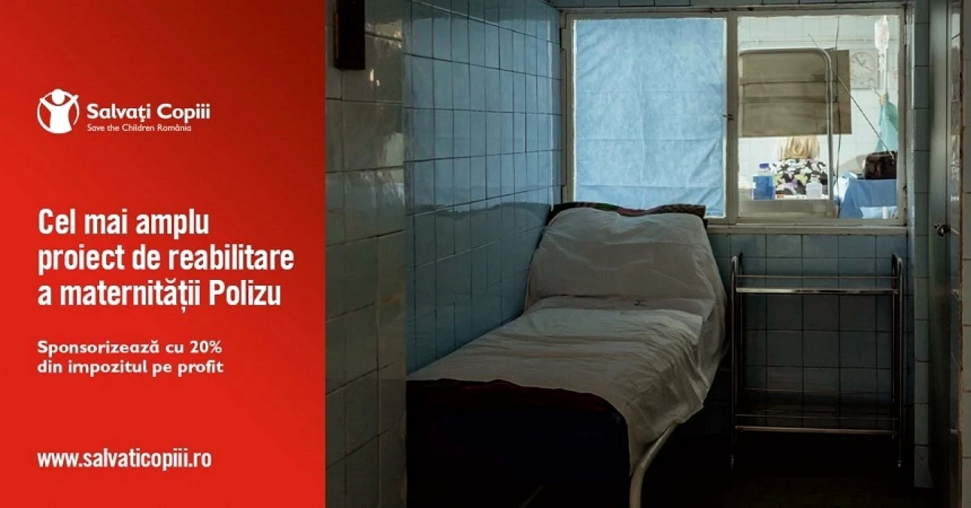 salvaţi Copiii România reabilitează integral Secţia de Terapie Intensivă şi Blocul Operator ale Maternităţii Polizu foto news