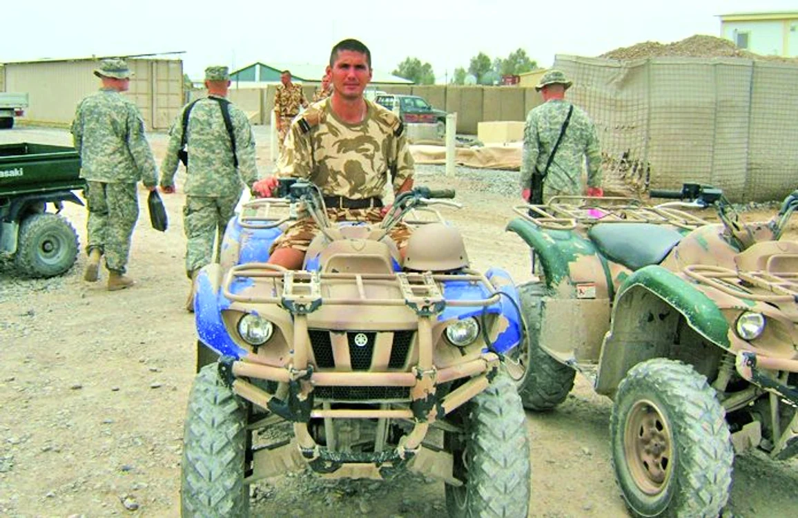 Asistentul a testat  şi vehiculele de teren  din Afganistan