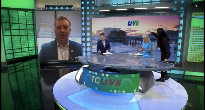 Jon Wertheim, în momentul comentariilor răutacioase. Captură TV