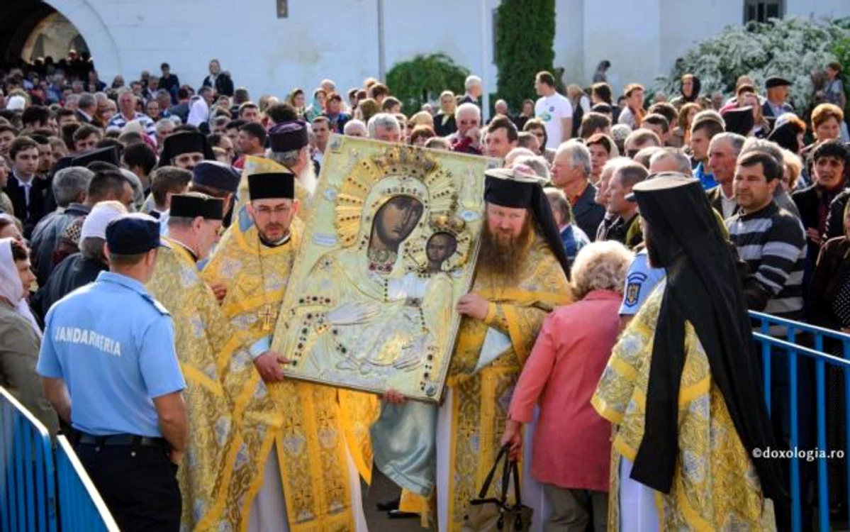 Cea mai veche icoană din România a fost pictată în Israel, în Lida (actualmente Lodd, un oraş cu peste 60.000 de locuitori aflat la circa 15 km de Tel-Aviv