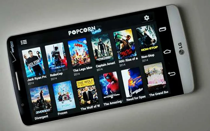 Popcorn Time e cea mai populară aplicaţie care încurajează pirateria online. FOTO Droid Life