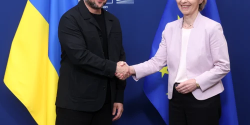 Zelenski și Ursula von der Leyen  Bruxelles FOTO EPA EFE jpg