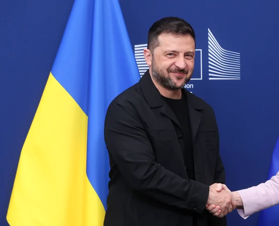 Zelenski și Ursula von der Leyen  Bruxelles FOTO EPA EFE jpg