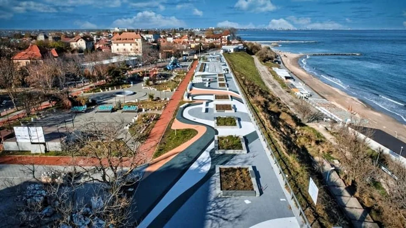 Faleza din Eforie Sud Foto: Primăria Eforie