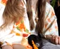 Mika, fiica Iuliei Albu, încântată de noul animal de companie / Sursa: Instagram