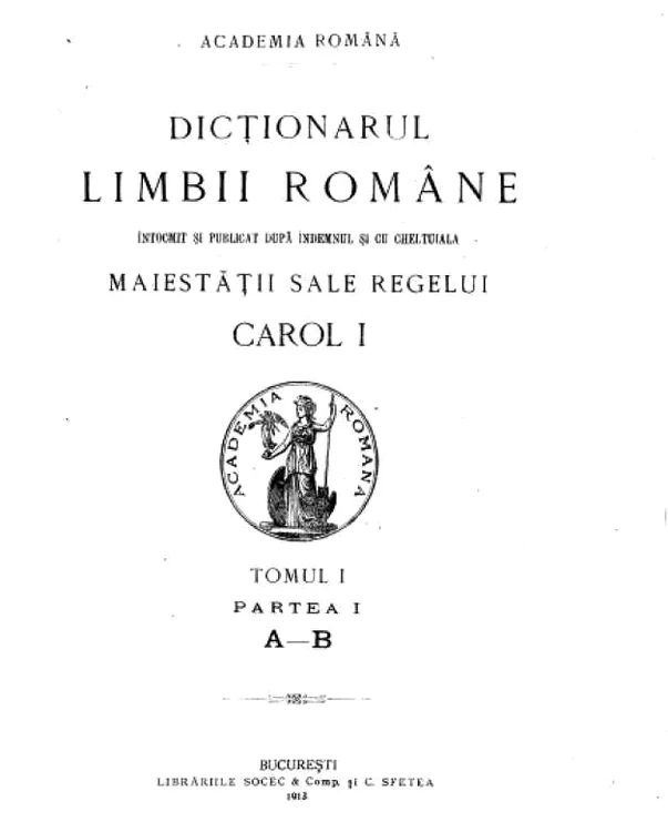 Dictionarul Limbii Romane Carol I