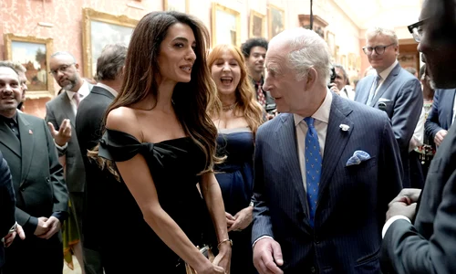 Regele Charles și Amal Clooney, Profimedia 1015018612 jpg