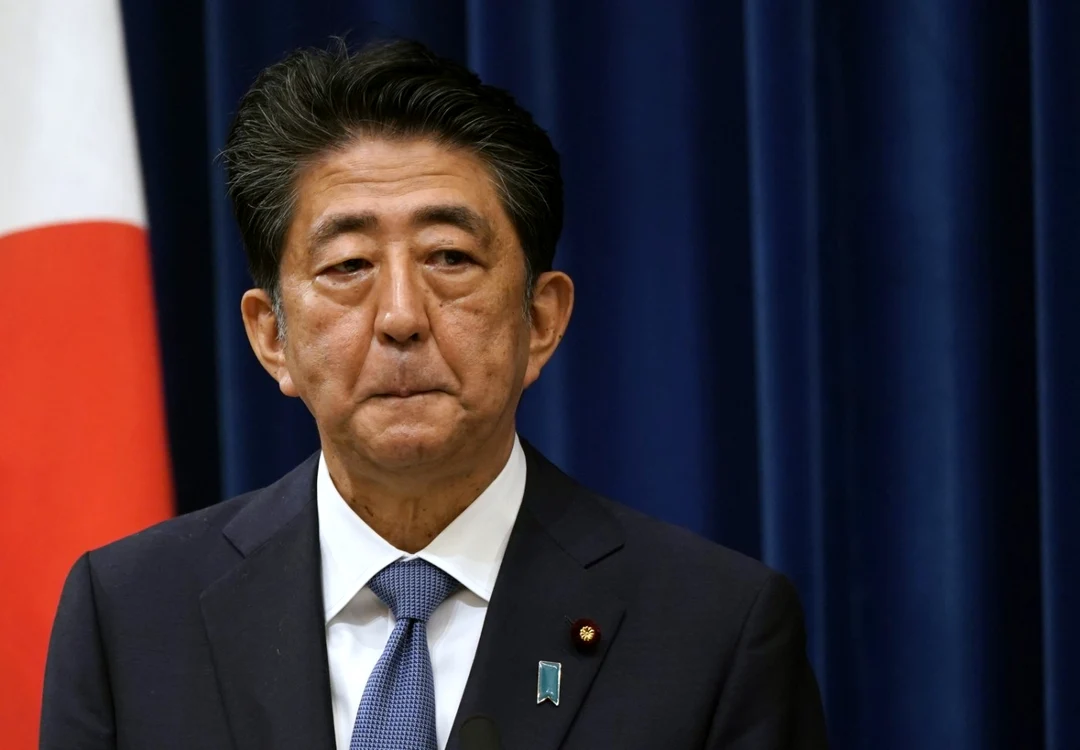 Fostul premier japonez Shinzo Abe FOTO EPA-EFE