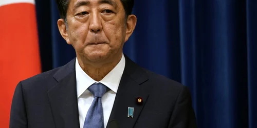 Fostul premier japonez Shinzo Abe FOTO EPA-EFE