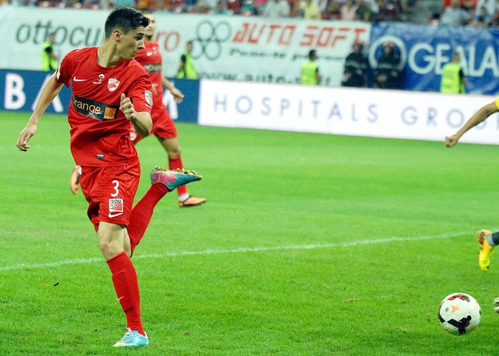 Dorin Rotariu (18 ani) este un dintre speranţele lui Dinamo. FOTO: Cosmin Iftode/RPRESSPORT