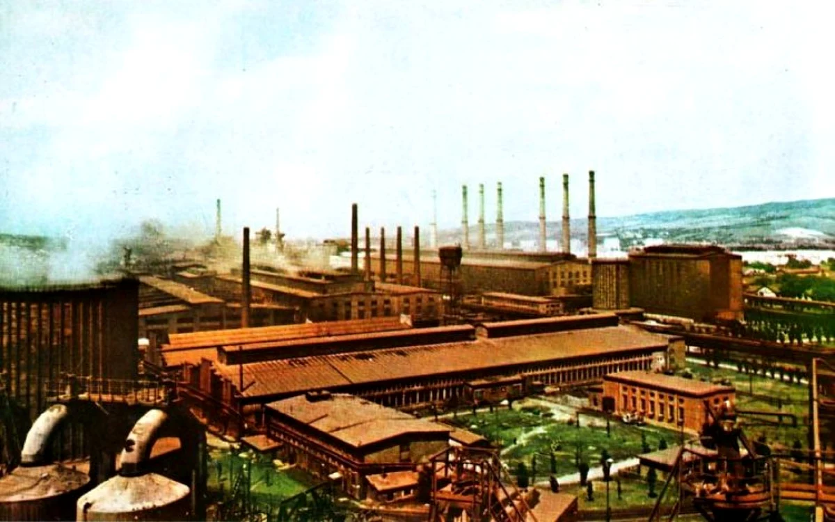 combinatul siderurgic hunedoara in trecut foro csh 1974