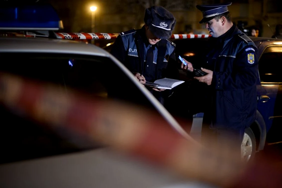 Parcarea din Dristor în care s-a produs incidentul (Foto: Octav Ganea/Mediafax)