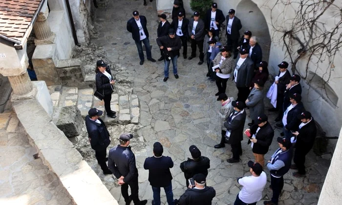 «Tunelul Timpului», amenajat la Castelul Bran jpeg