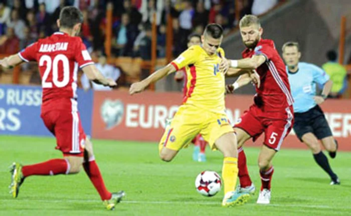 Răzvan Marin are un singur gol marcat pentru România