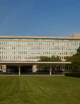 Sediul CIA din Langley, Virginia, a fost poiectat în anii '50 de firma de arhitectură Harrison & Abramovitz din New York (© The Central Intelligence Agency)