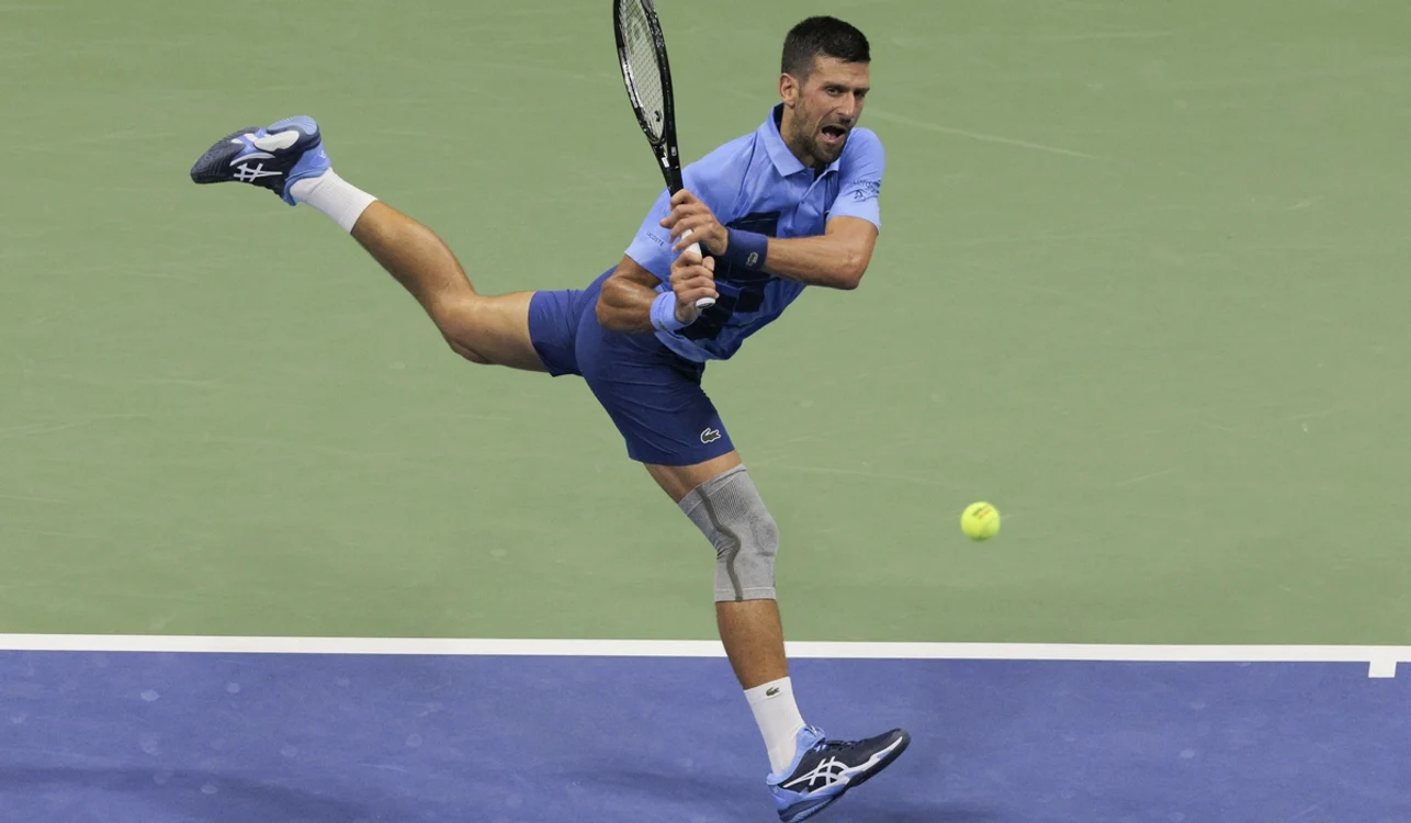 Novak Djoković avansează repede la US Open (FOTO: EPA)