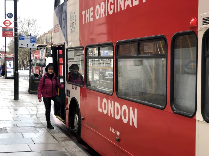 Marina Almăşan a fost într-un city-break la Londra