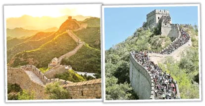 China. Marele Zid Chinezesc este luat la picior anual de milioane de călători