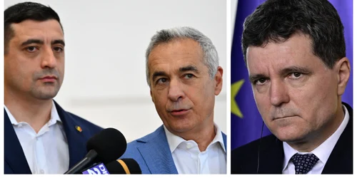 Nicușor Dan, devansat în topul încrederii de Călin Georgescu și George Simion FOTO AFP