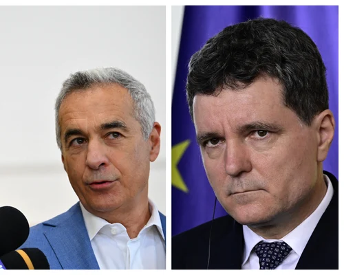 Nicușor Dan, devansat în topul încrederii de Călin Georgescu și George Simion FOTO AFP