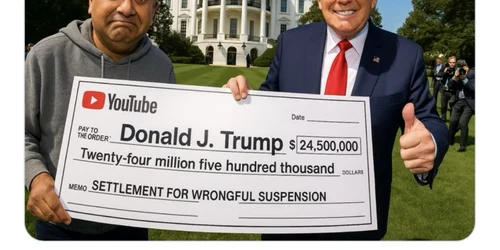 donald trump acord you tube foto X jpg