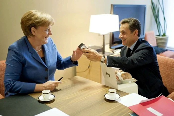 Ursulet de pluş de la Merkel