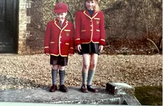 Charles Spencer și Prințesa Diana în copilărie, Instagram PNG