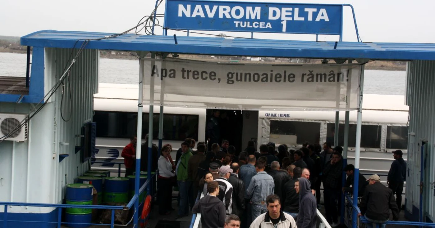Scandal la malul Dunării
