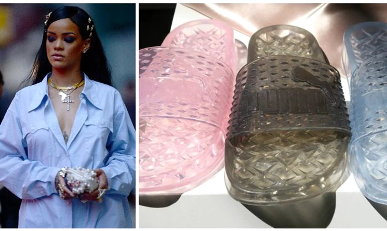 Riri și încălțările pe care le-a creat pentru Pumafoto: Arhiva personală