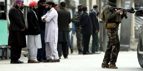 Luare de ostatici la un templul sikh din Kabul FOTO EPA-EFE