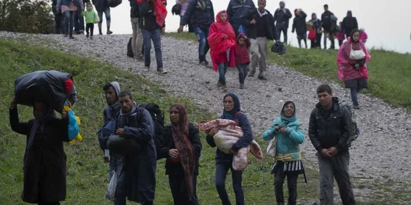 Imigranti Slovenia FOTO AP 