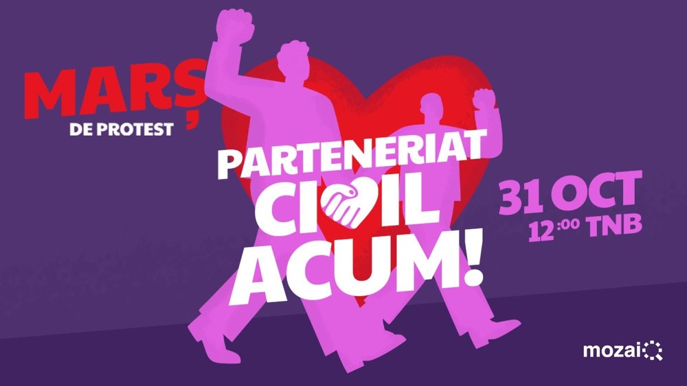 Protest în Capitală pentru recunoașterea legală a cuplurilor necăsătorite. „Ne-am săturat să fim ignorați!"
