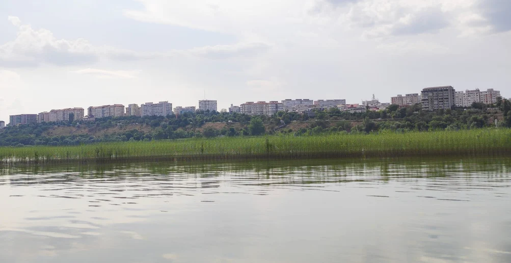 Insula din mijlocul Dunării FOTO: C. Mazilu