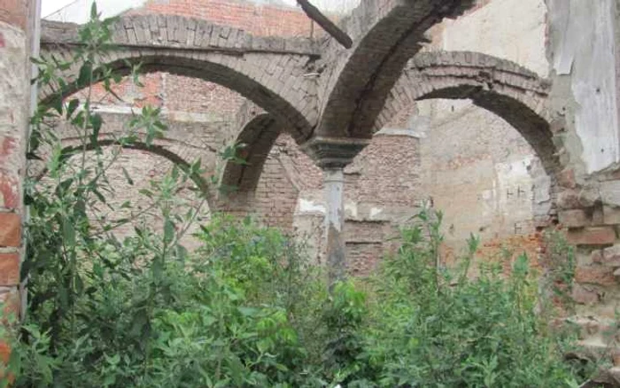 Ruina de pe strada Eugeniu de Savoya FOTO Ştefan Both