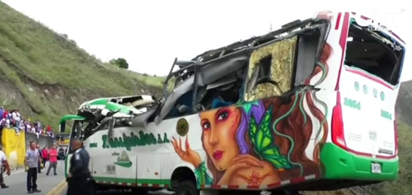 Printre persoanele rănite în accidentul din Columbia se numără și doi copii.