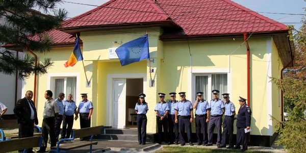 Secţia de poliţie rurală de la Albota a fost prima inaugurată