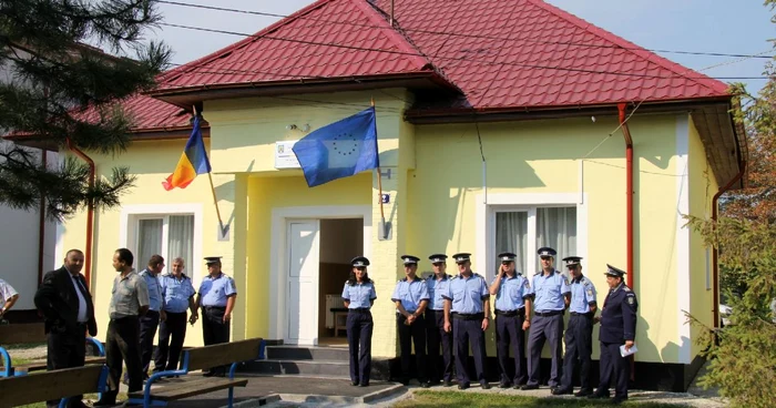 Secţia de poliţie rurală de la Albota a fost prima inaugurată