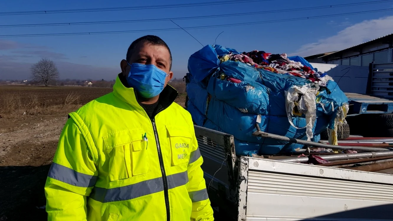 Garda de Mediu a făcut controale pe 20 ianuarie în judeţul Călăraşi FOTO Facebook/Jandarmeria Călăraşi