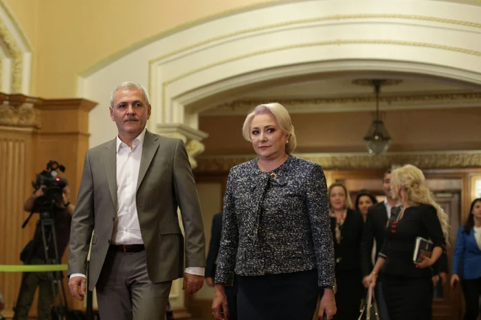 Liviu Dragnea şi Viorica Dăncilă la CEX FOTO Inquam Photos Octav Ganea