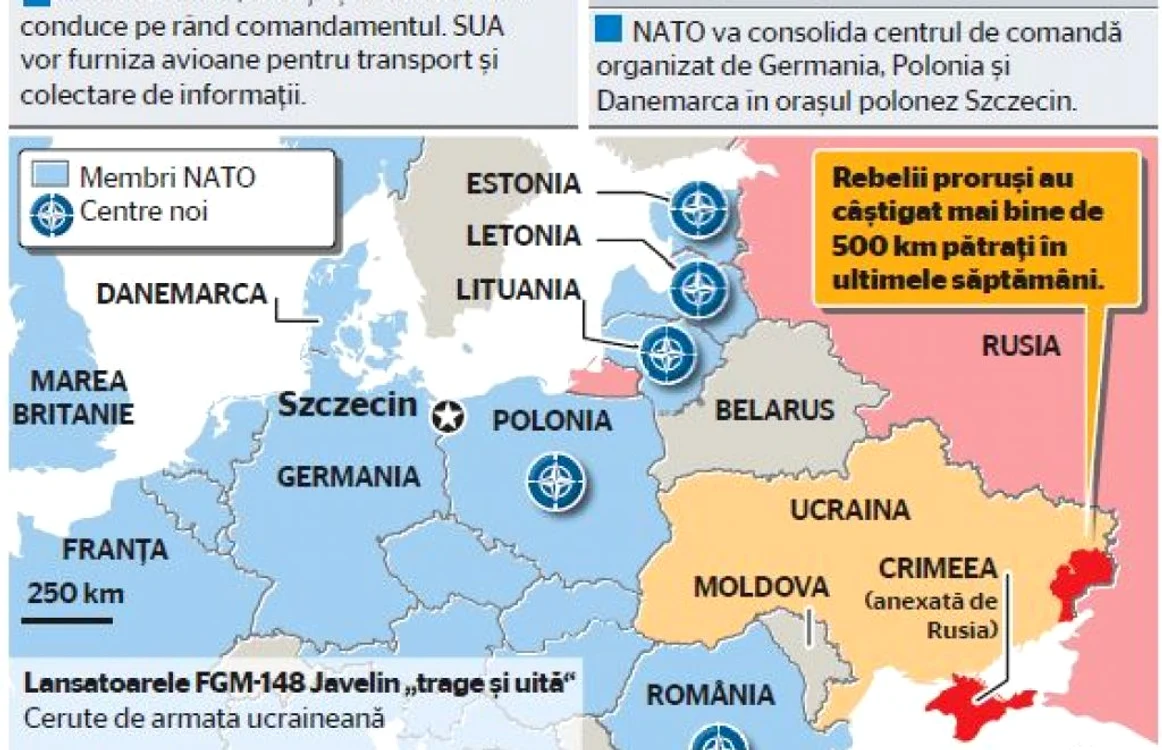 infografie NATO îşi consolidează prezenţa în Europa de Est