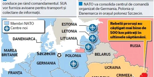 infografie NATO îşi consolidează prezenţa în Europa de Est