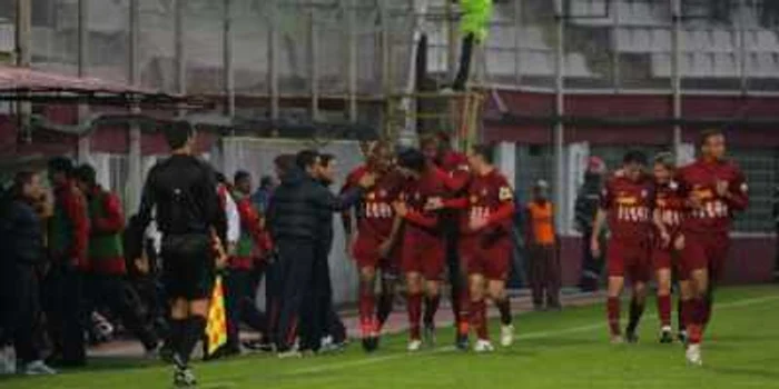 Cluj: Fericire de nedescris în Gruia după succesul cu Rapid