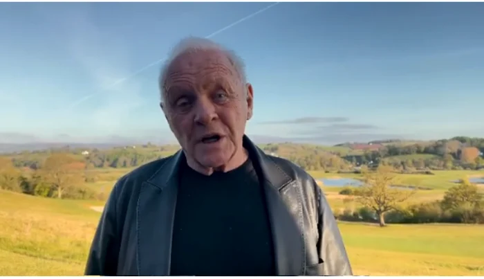 Anthony Hopkins Captură video Instagram