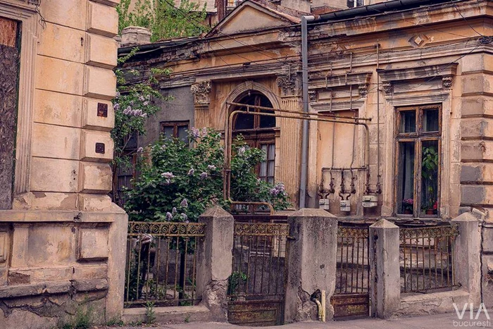 Ar putea fi casa ruinată a Dorei din nuvela „Pieile“ a lui
Mircea Cărtărescu     FOTOGRAFII: Alberto
Groşescu / ARCEN