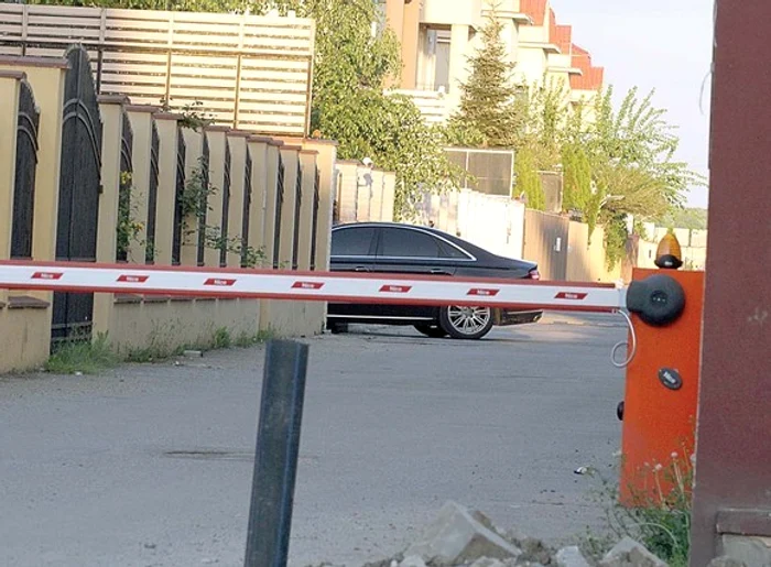 Mașina în care se afla Pelinel a fost surprinsă intrând în curtea vilei lui Borcea
