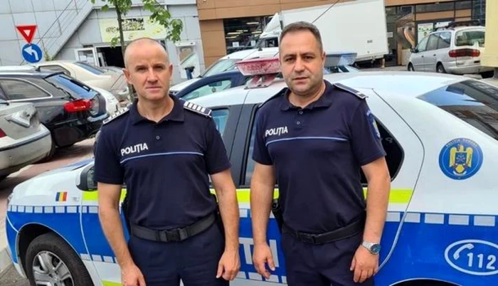 Ag. şef pr. Mănescu Daniel şi ag. Matei Narcis