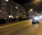 Peste 1.500 de suceveni au ieşit la protest în această seară. FOTO Dănuţ Zuzeac