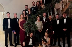 Marie Chantal cu Pavlos al Greciei și Familia Regală a Greciei de Crăciun 2024 Instagram jpg