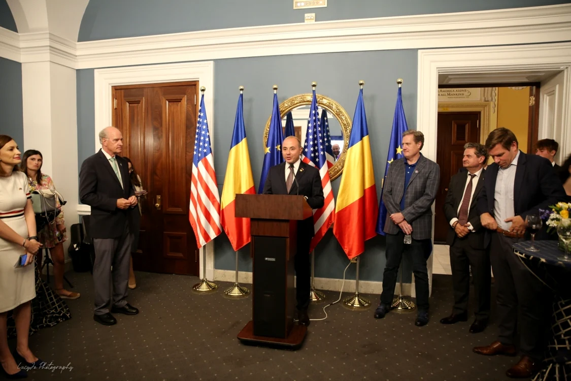 Evenimentul a fost organizat pe 12 iulie de Ambasada României în SUA FOTO Arhivă Ambasada României în Statele Unite